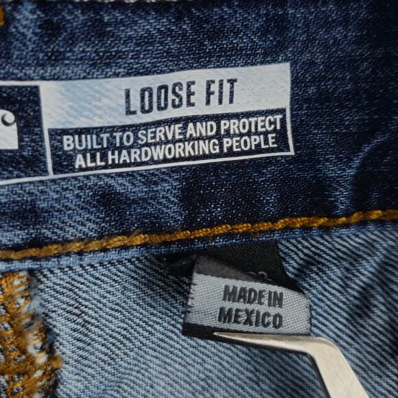 Carhartt Mens 44x32 Loose Fit Model No. BD4941-M Utility Jeans - Picture 11 of 16